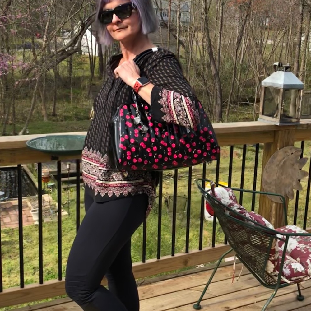 Lux de Ville Very Cherry tote